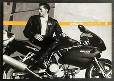 DUCATI SUPERSPORT 750 900  Motorcycle Sales Brochure Undated #91710581A