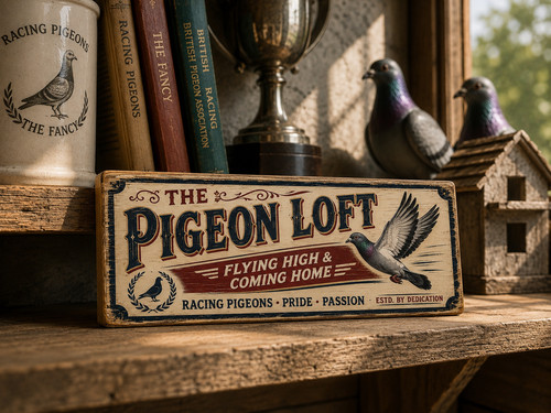Loft racing pigeon wooden - of,