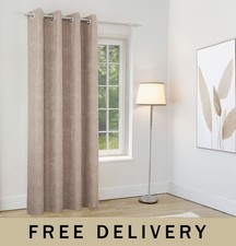 Sand 66x84" Eyelet Chenille