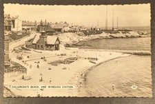 Cullercoats - Northumberland - Beach & Wireless Station - RP Bamforth card