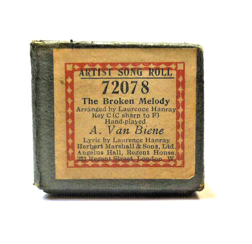 Vintage note artist song - note,