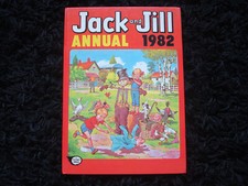 Jack and Jill Annual 1982 Annual, Fleetway, Hardcover book, Pricetag unclipped