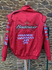Stockcar racing jacket large Frankie wainman junior 515 worn once superb chase 