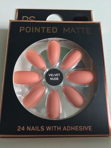 Velvet nude false nails - velvet,
