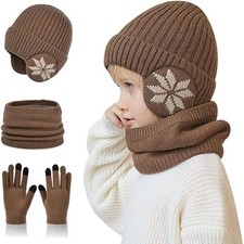Kids Winter Hat Scarf and