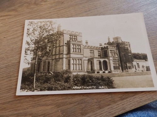 Postcard armathwaite hall - armathwaite,