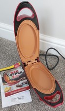 Copper Red 5 Minute Chef - Electric Non Stick Omelette Maker USED TWICE 