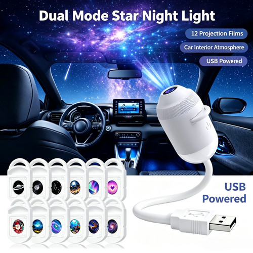 Dual mode star night light - dual, 12