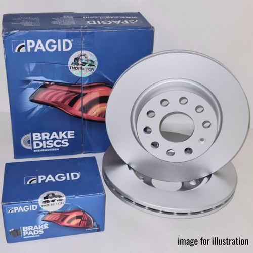 Front axle pagid - pagid, discs