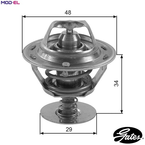 Thermostat coolant th39082g1 - coolant,