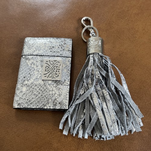 Biba silver faux leather snake - biba,