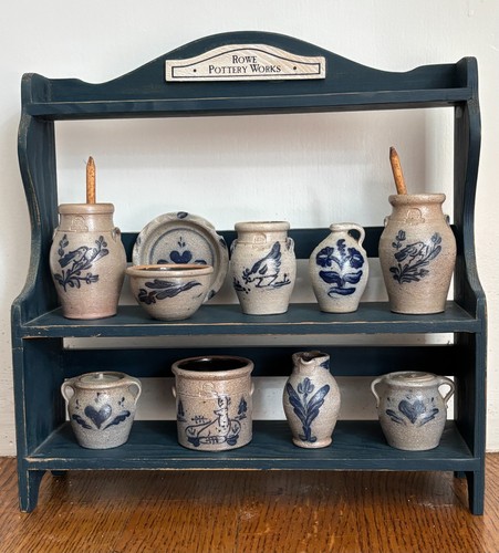 Rowe pottery works set 10 - rowe,
