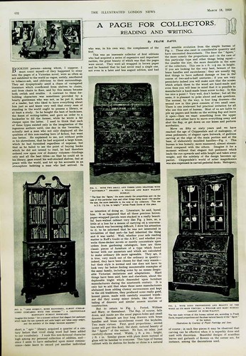 Original old vintage print - old,