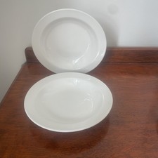 2x NEW IKEA White Ceramic
