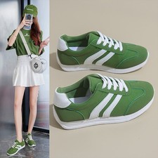Green Women's Retro Stripe