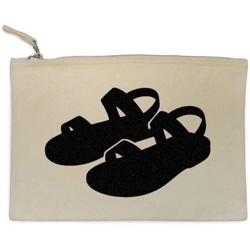Sandals silhouette canvas - silhouette,