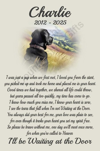 Labrador dog personalised - labrador,