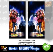 Back the future arcade side - to,