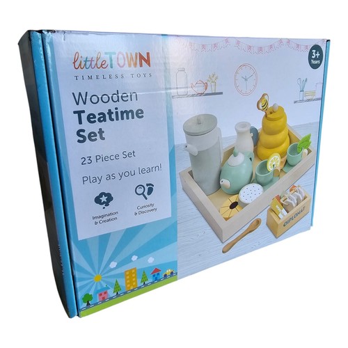 Aldi little town wooden - little,