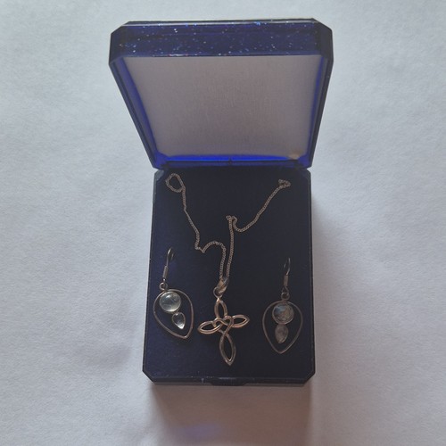 Silver tone metal celtic cross - tone,