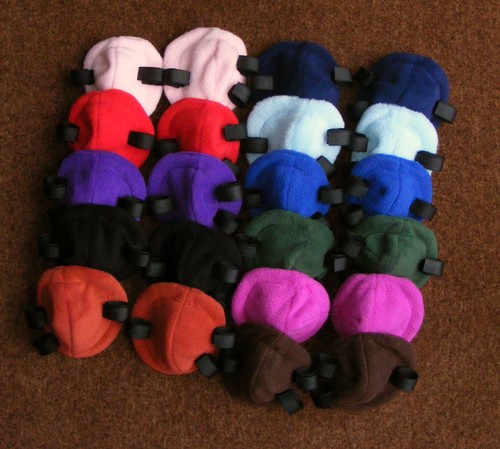 Ear muffs for riding hat - for,