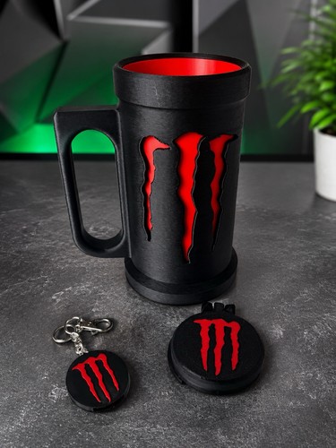Monster energy can - cup, holder
