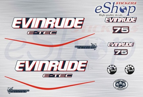 Outboard engine decals - outboard, sticker