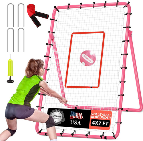 Adjustable angle volleyball - adjustable,
