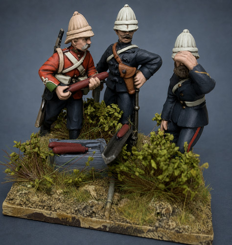 28mm painted hales rocket - 28mm,