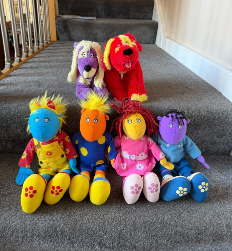 Set tweenies soft toys - x,