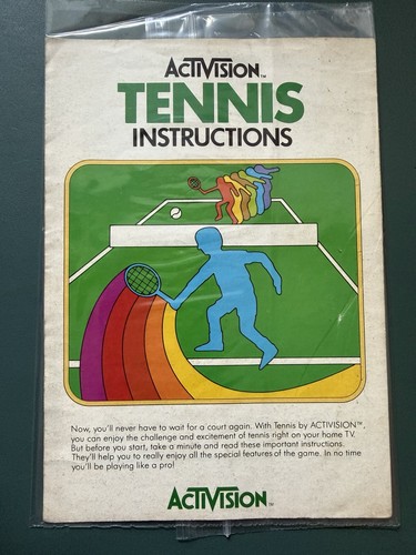 Booklet only atari 2600 - -,