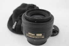 Nikon DX AFS Nikkor 35mm F/1.8 G Autofocus Camera Lens Working