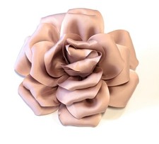 Large Rose Fascinator Satin