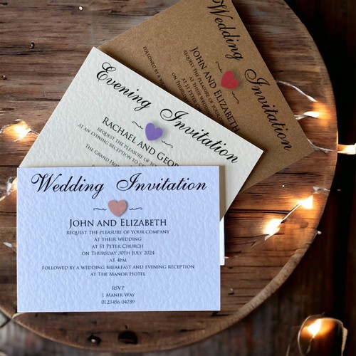 Wedding invitations evening - wedding,
