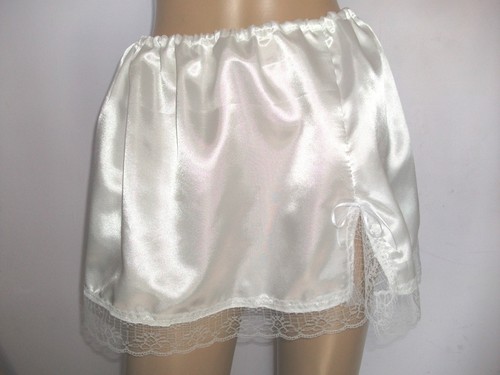 White satin lace mini - lace,