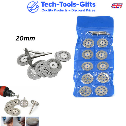 12pcs 20mm vented - 20mm, diamond