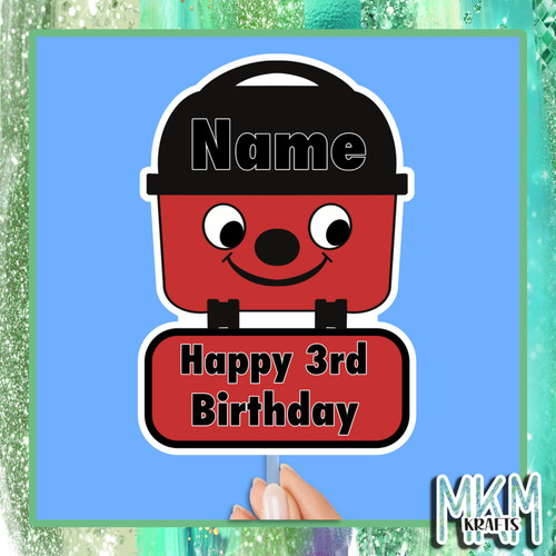 Henry hoover cake topper - hoover,