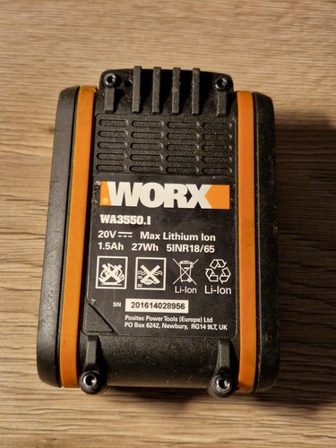 Worx 20v wa3550 ion power - 20v,