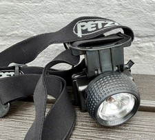 Petzl Micro Head Torch Black Grey VINTAGE 