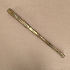 Antique Brass 3-Draw Telescope