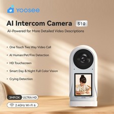 HD WiFi CCTV Camera Baby Monitor Wireless IP Security Indoor System Home Pet Cam