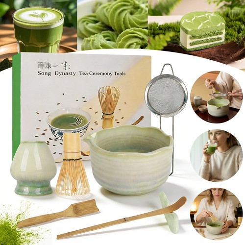 7pcs whisk japanese matcha tea - 7pcs,
