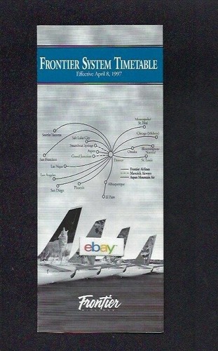 Frontier airlines system - airlines,