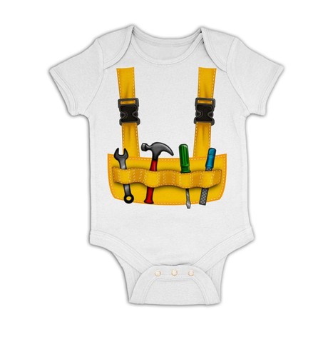 Builder costume baby - baby, grow