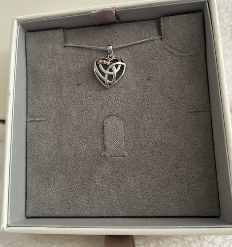Clogau hearts entwined pendant - clogau,