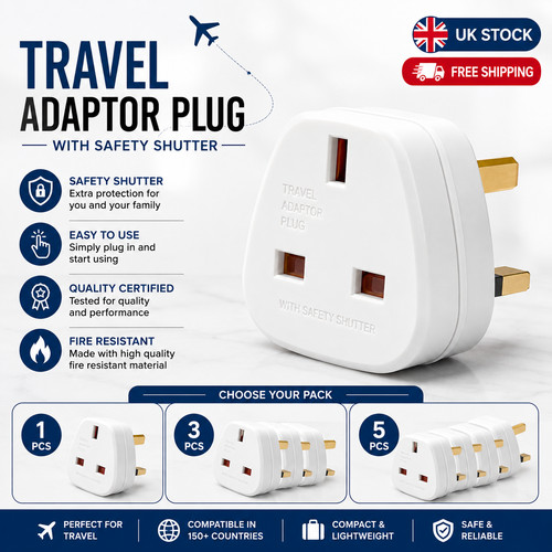 Eu travel plug - uk, to
