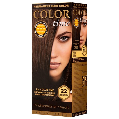 Permanent gel hair dye - gel,