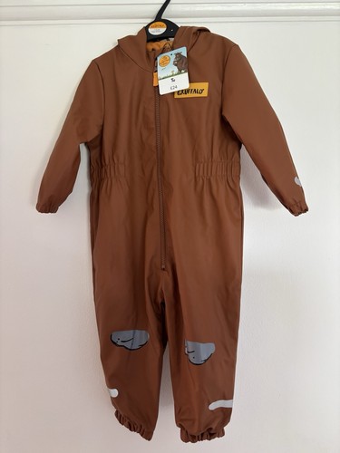 Gruffalo brown puddlesuit 2 - brown,
