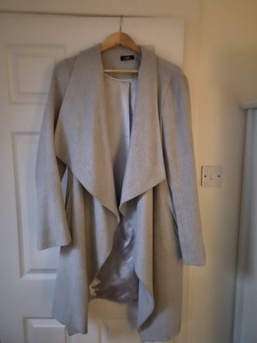 Wallis grey coat - size, 16