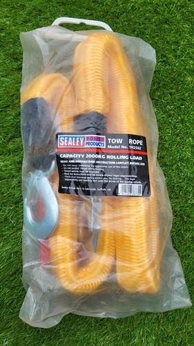 Sealey tow rope 2000kg rolling - tow,